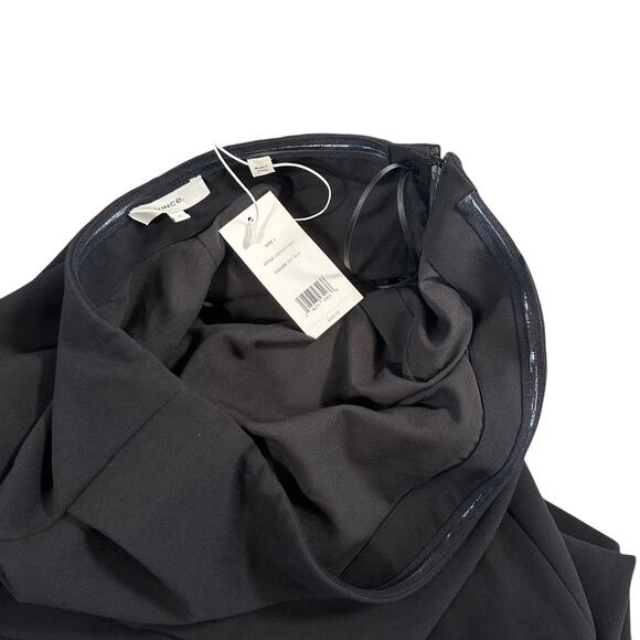 Vince Black Strapless Midi Dress - Picture 8 of 9